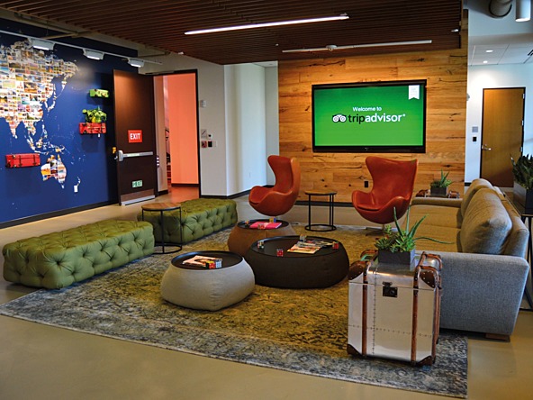 TripAdvisor HQ reception